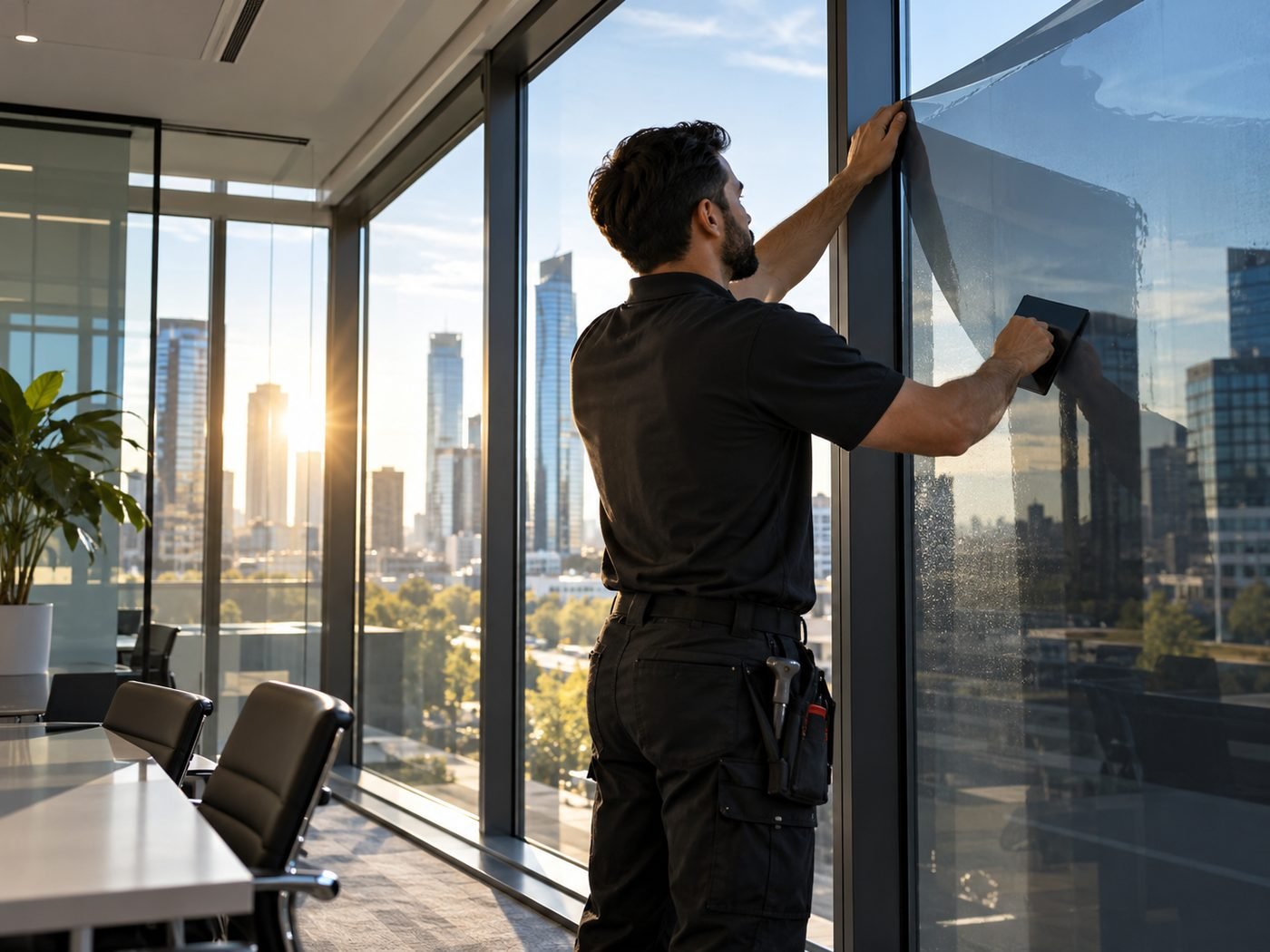Office Glass Heat Control Film